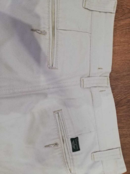 calça social masculina  Dockers , bege, como nova