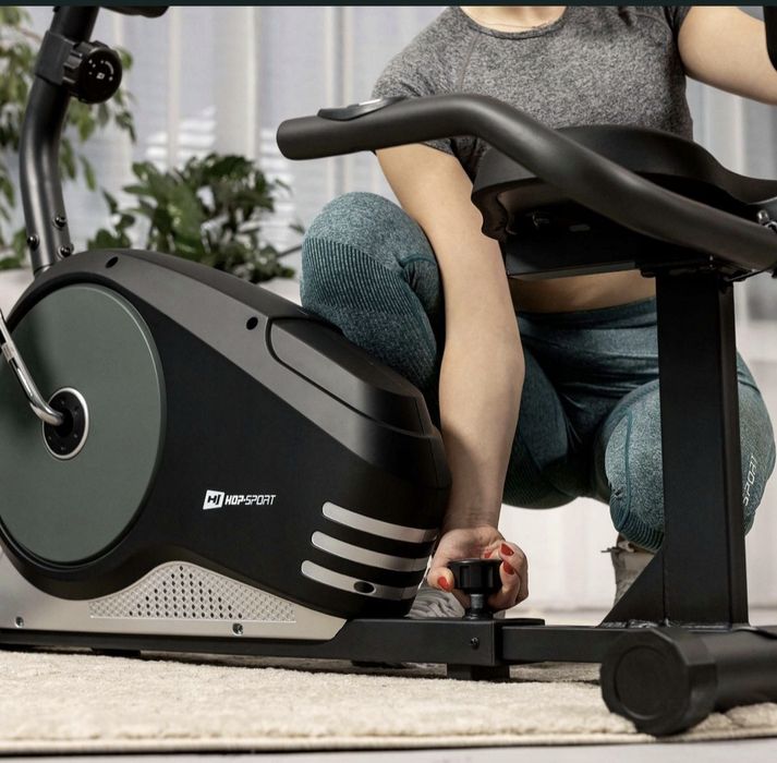 Rower stacjonarny magnetyczny poziomy