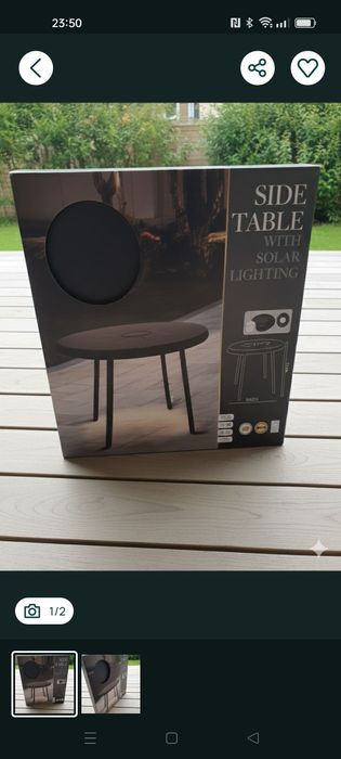 Stolik solarny 50 cm