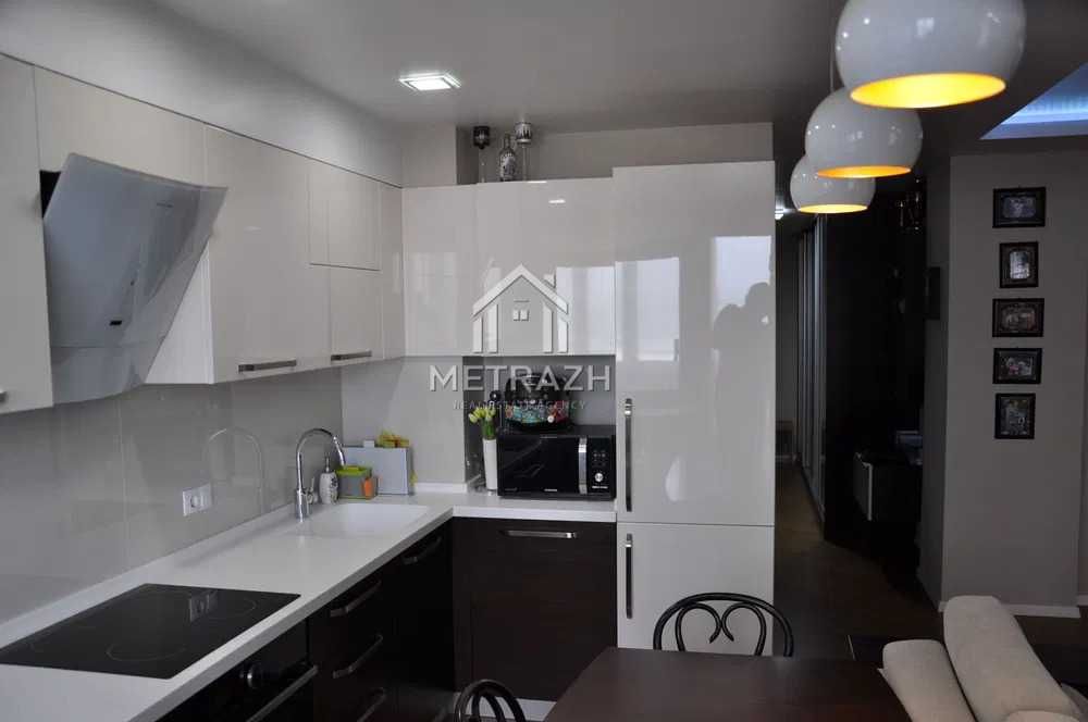 Шикарные 100 м2 3 к ЖК ДОМ с РОТОНДАМИ Клочковская Сухумская Науки