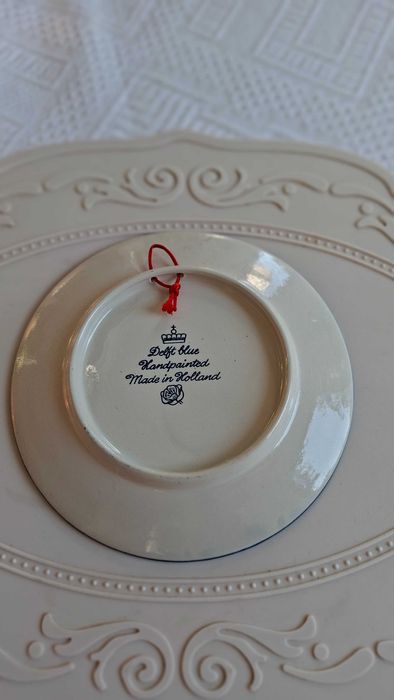 Zawieszka ceramiczna na ścianę talerz średnica 15 cm