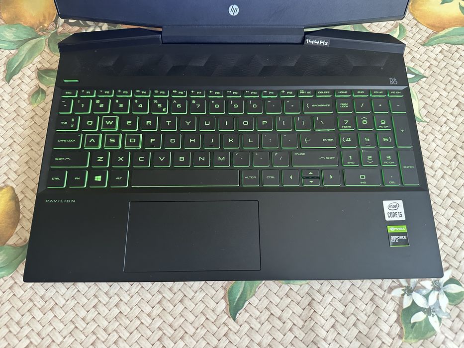 Ігровий ноутбук HP Gaming 15 (144Hz, i5 10300H, ОЗУ 16GB, GTX 1660Ti 6GB)