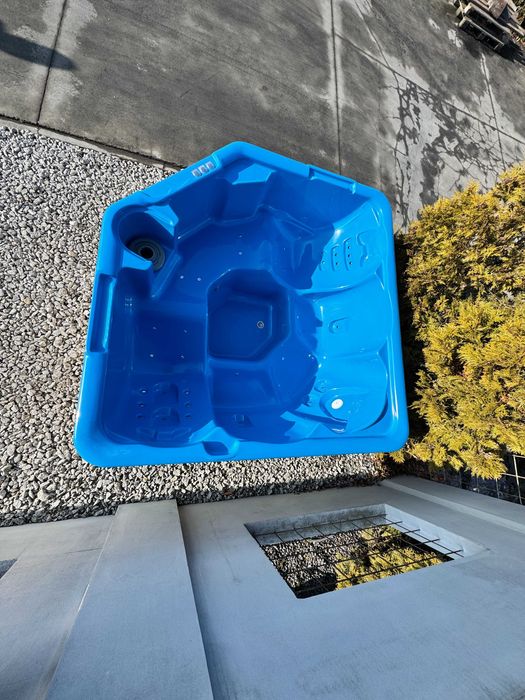 Jacuzzi balia bania gorąca beczka NOWE 2 MIEJSCA LEŻĄCE do sauny