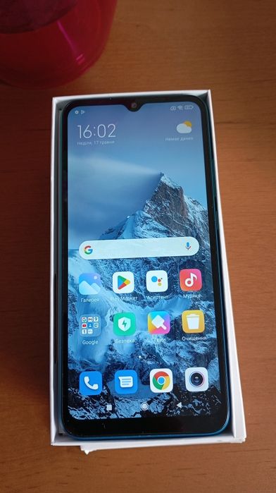 Redmi 9A Aurora Green 2/32 + захисне скло