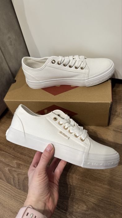 Biale trampki danskie Lee Cooper roz. 39