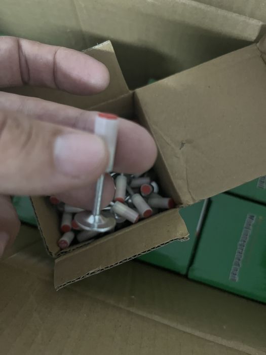 Pregos para pistola fulminantes