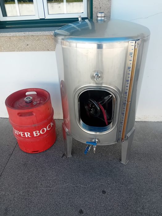 Cuba de Inox e  barril