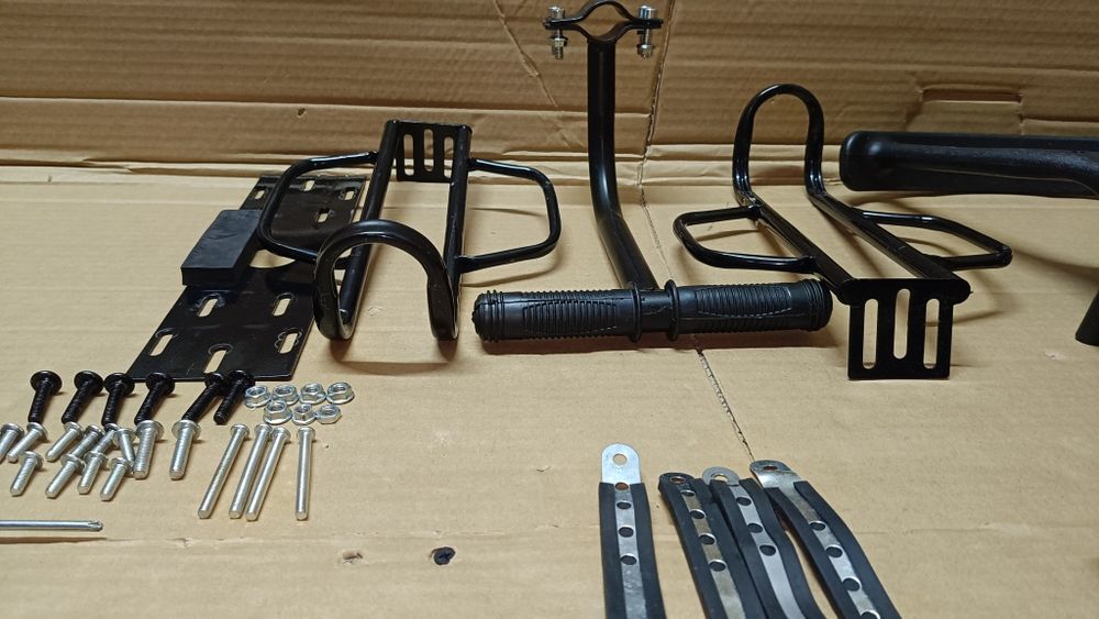 Fotelik dziecięcy na rower regulowany