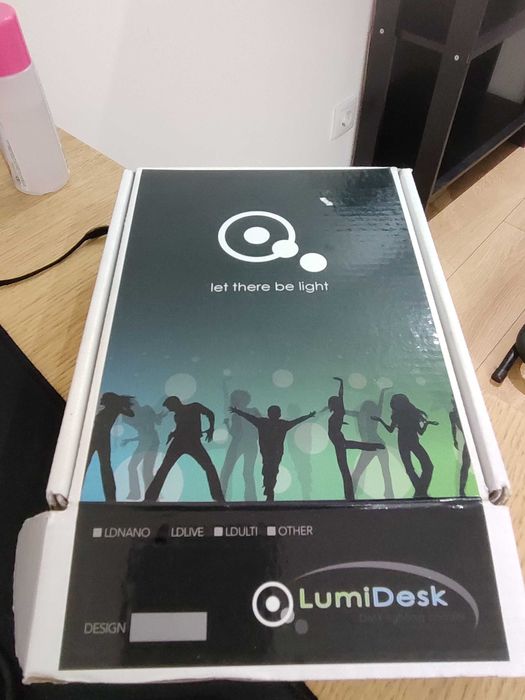 Interface DMX Lumidesk Live – Excelente para DJ e Eventos