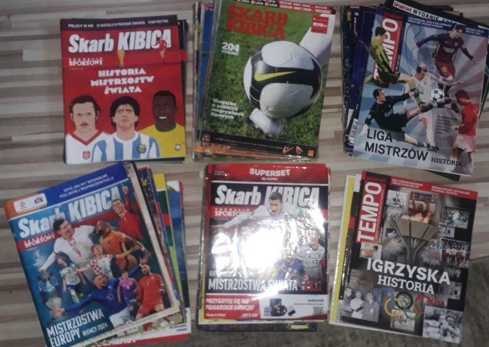 Skarb Kibica Przegląd Sportowy (ponad 160 sztuk)
