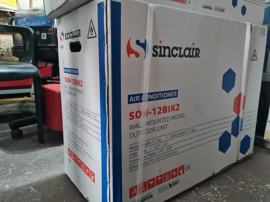 Кондиционер - инвертор Sinclair SIH/SOH-12BIK за 550 долларов