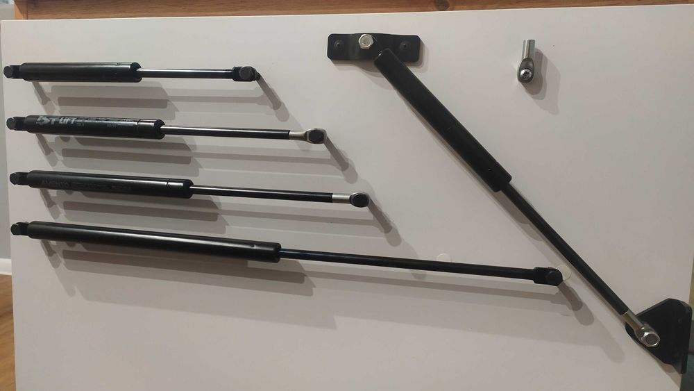 Газовий амортизатор для люка, багажника, Газліфт для ліжка 285-585мм