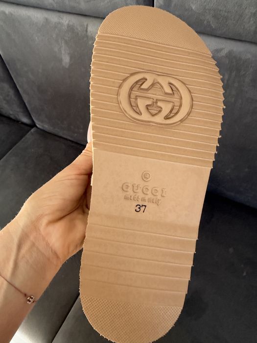Klapki Gucci nowe