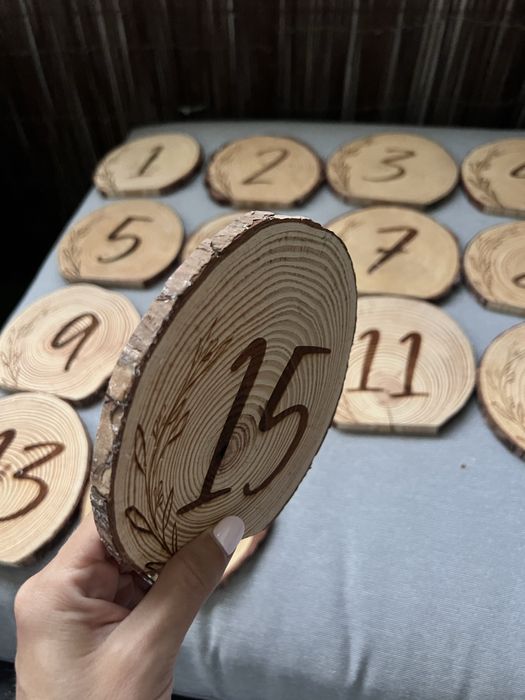 Placas para mesa casamento/batizado
