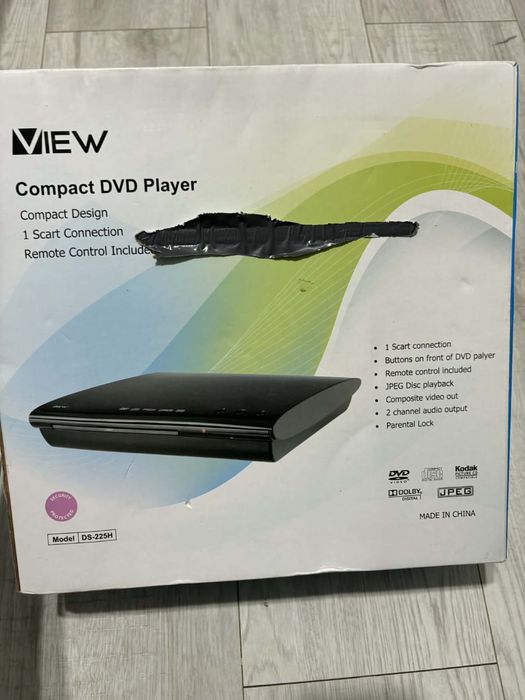 odtwarzacz DVD marki View, model DS-225H