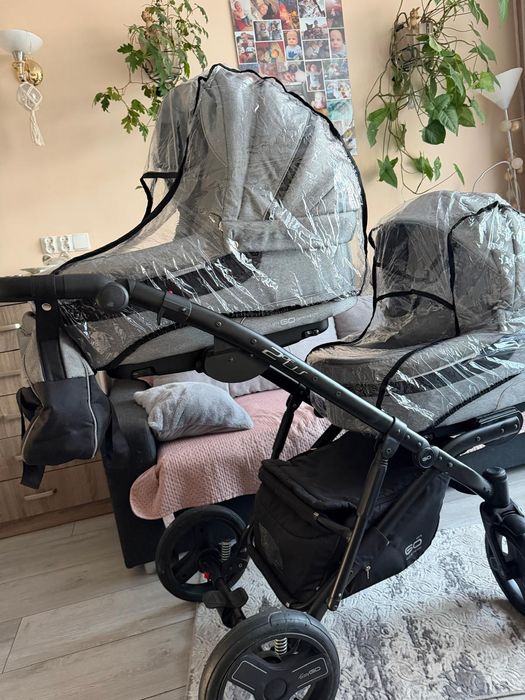 Sprzedam wózek bliźniaczy 2w1