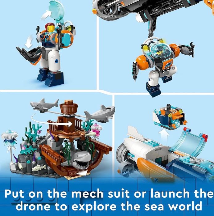 LEGO City 60379 Deep-Sea Explorer Submarine