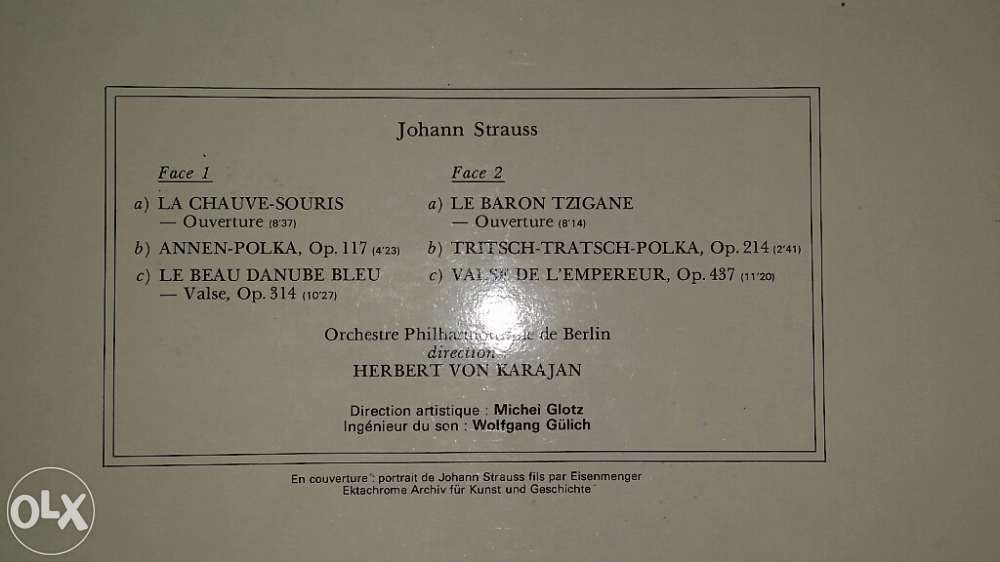 Discos vinil - Strauss, Stravinsky, Exercito Vermelho, entre outros