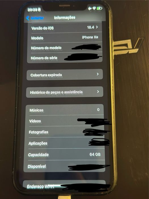iPhone XR 64GB – Desbloqueado – Bom estado