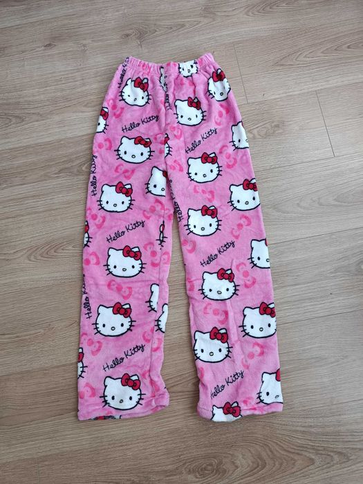 Różowe spodnie hello kitty opium rozmiar M