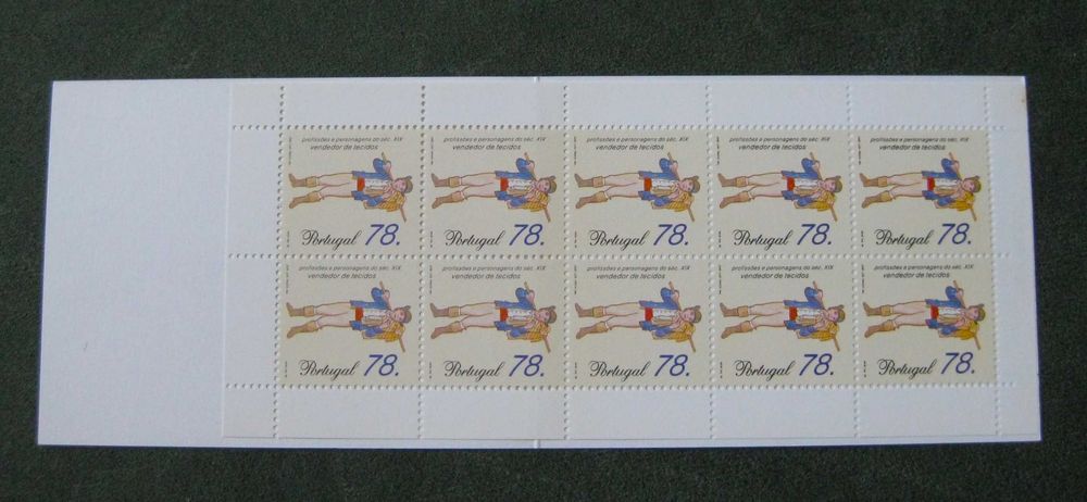 Carteira Nº101 Prof e Pers Séc. XIX, Vendedor de Tecidos (2º grupo)