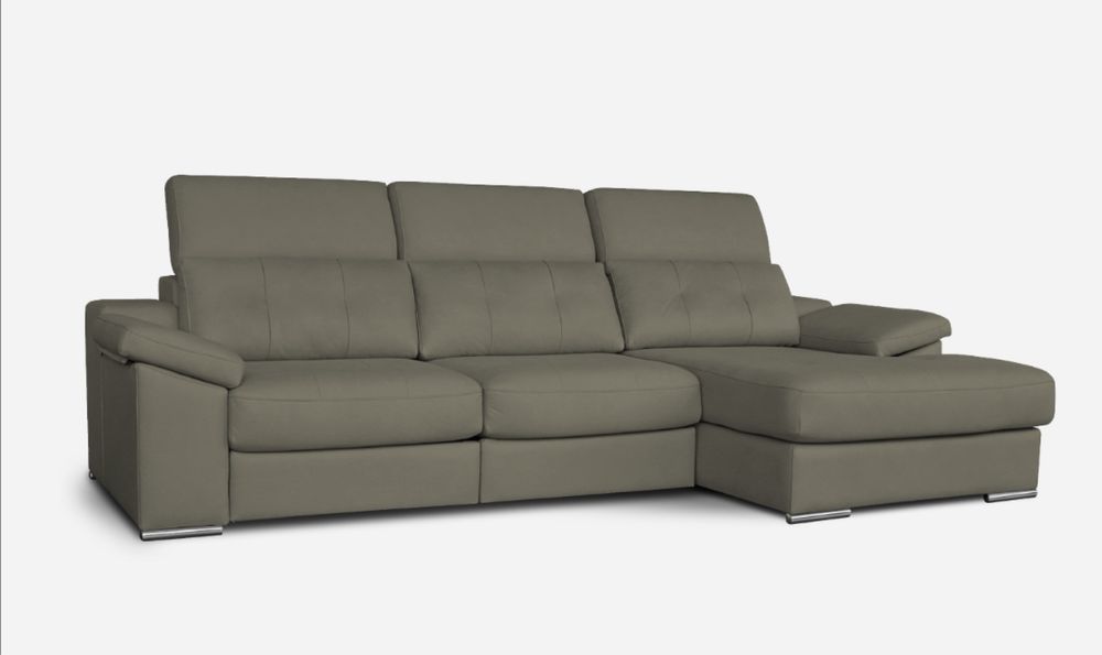 Sofa com 3 chaise longs em microfibras