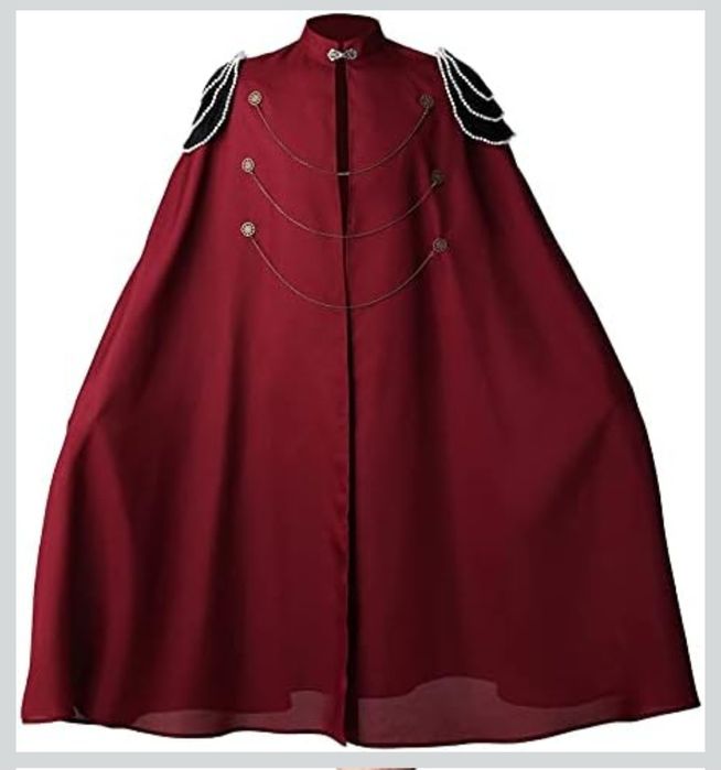 COSDREAMER Meska peleryna strój średniowieczny