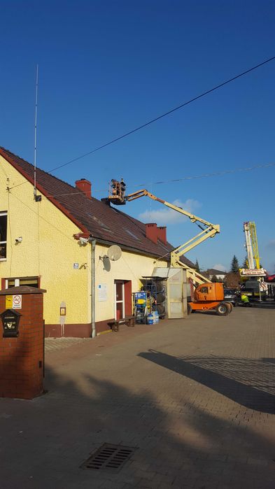 Transport rozładunki widlak ładowarka pomoc drogowa HDS dzwig koparka