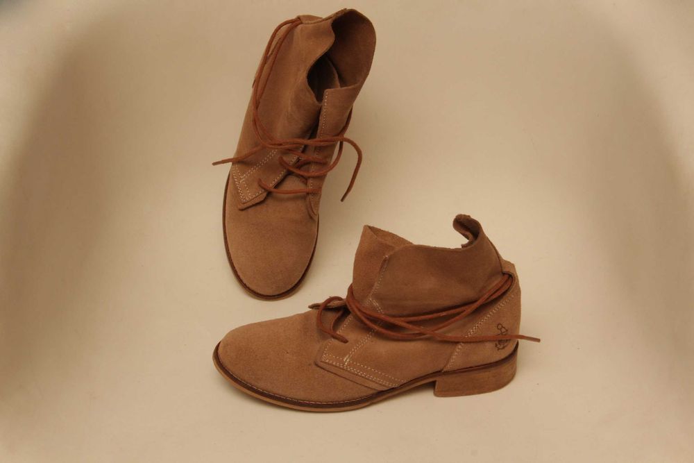 Sommerkind 37-38 высокие ботинки из оленьей кожи