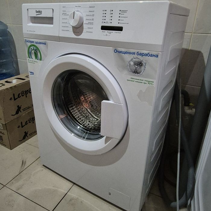 Честная цена! Новая стиралка Beko 5кг узкая А++. Отличный выбор