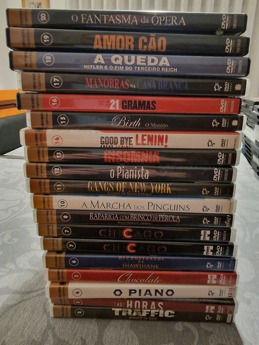 Colecção de DVDs Expresso