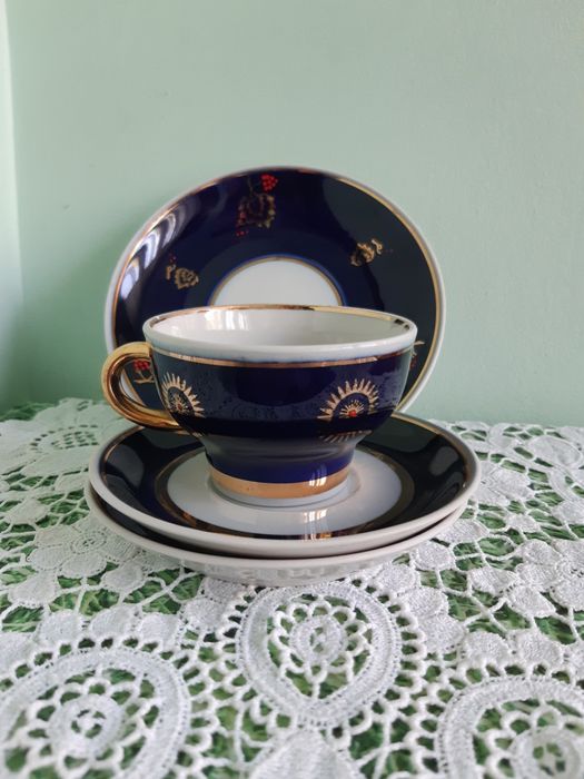 Чайные пары, блюдца, чашки СССР