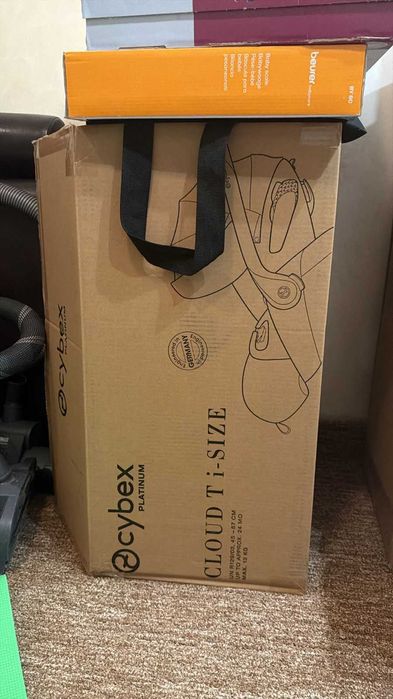 Нове автокрісло Cybex Cloud T i-Size Plus Cozy Beige