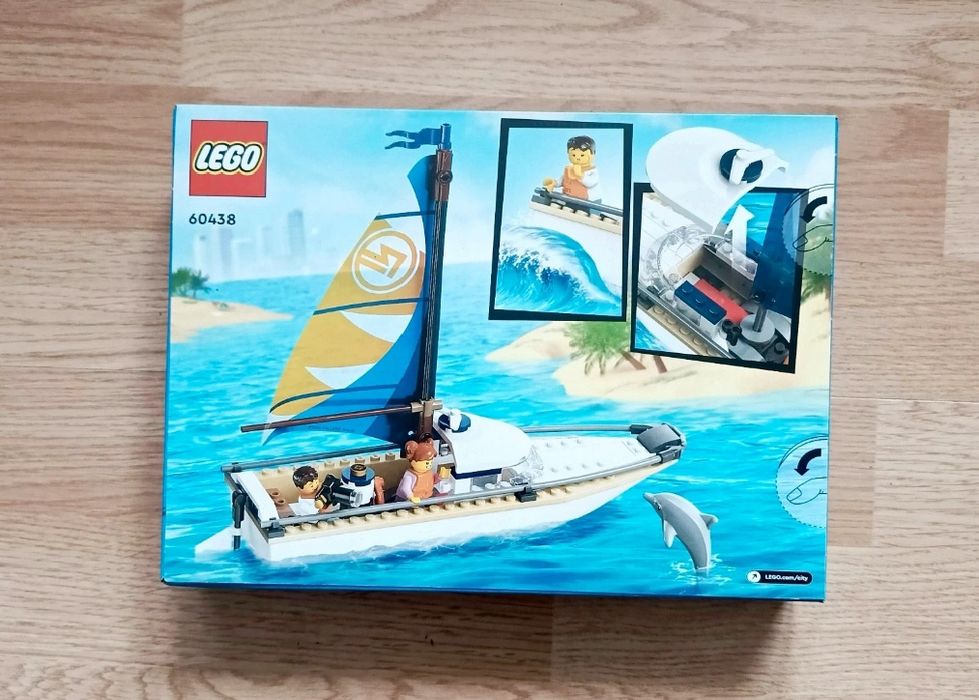 Lego 60438 łódź żaglowa