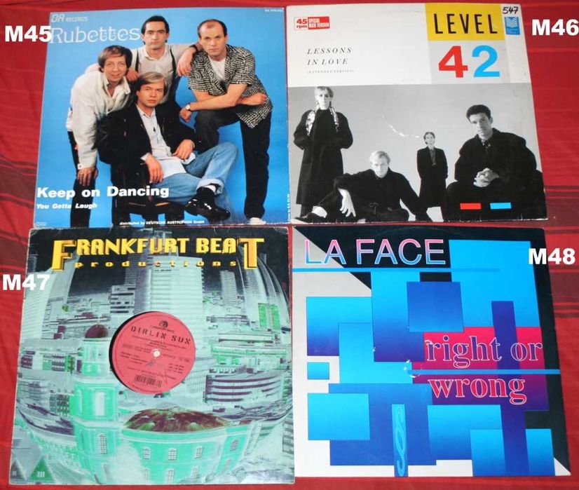 Płyty winylowe Maxi Single 12" 45 obr/min POP, Rock, Disco, Techno II