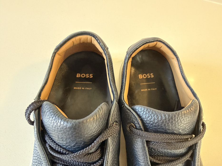 Ténis / Sneakers Hugo Boss em Pele (Original) - Como Novos - Tam. 43