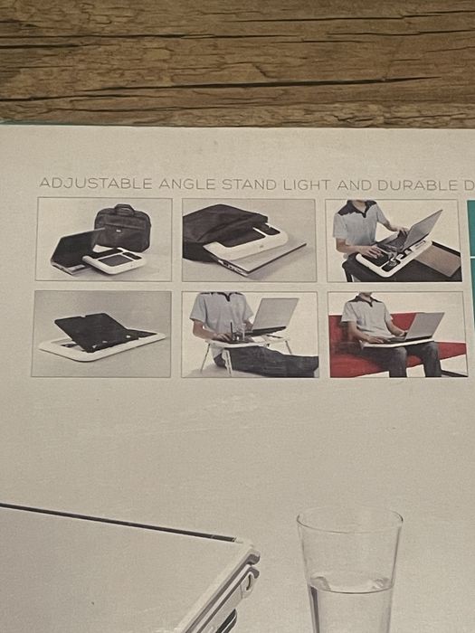 Składany przenośny stolik pod laptopa , tablet.