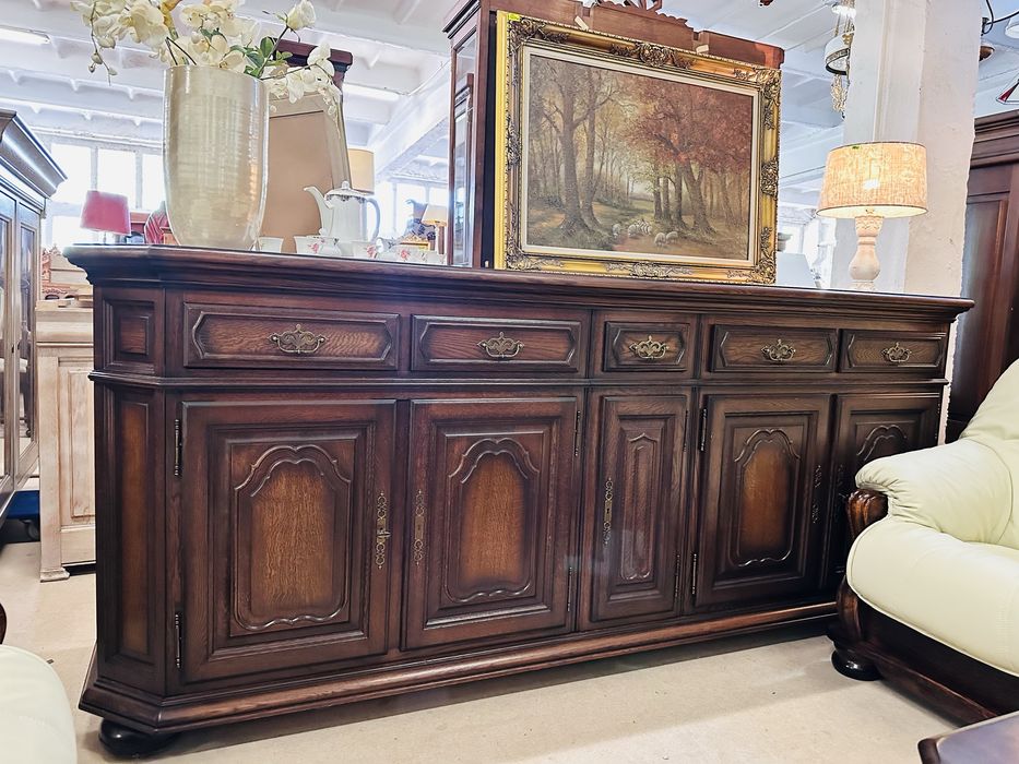 Piękna, elegancka i porządna KOMODA DĘBOWA 2,7 m. :)