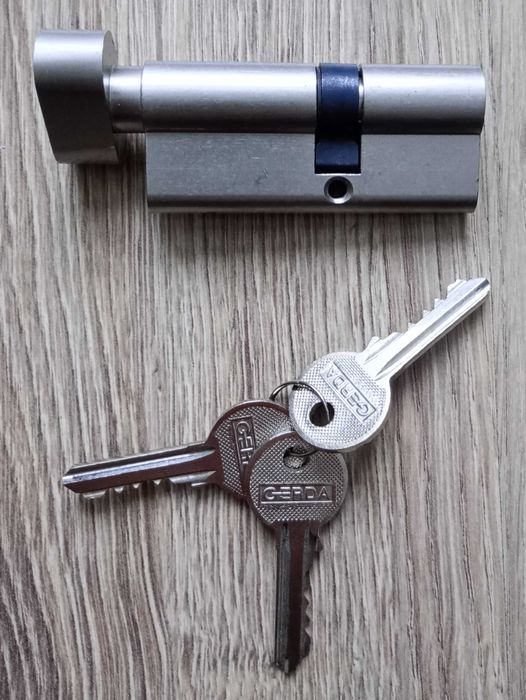 Gerda wkładka + 3 klucze