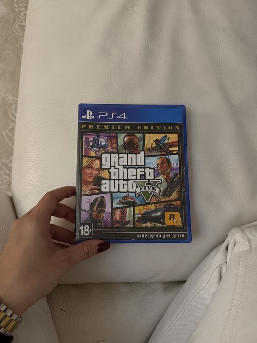 Ігровий Диск на ps4 gta, minecraft