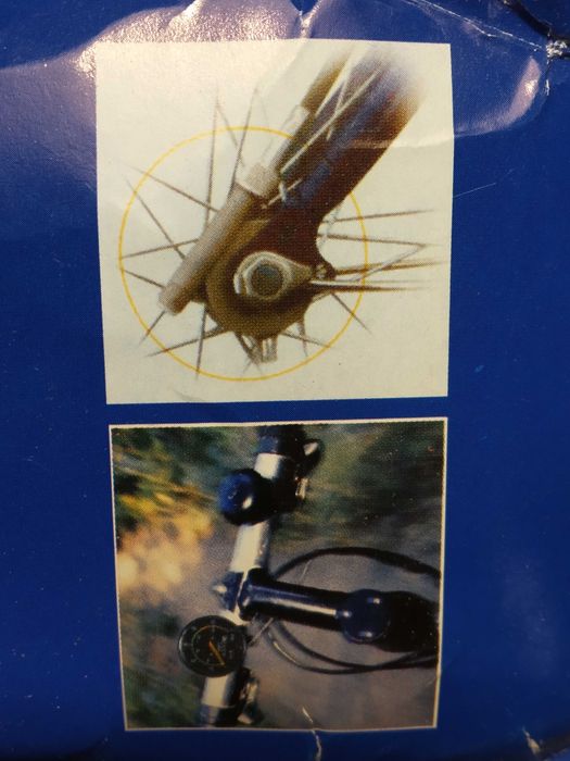 Licznik analogowy klasyczny rowerowy na linkę - NOWY