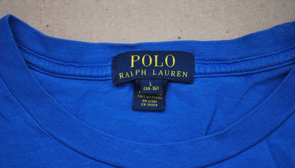 T-shirt Polo Ralph Laurent criança 14-16