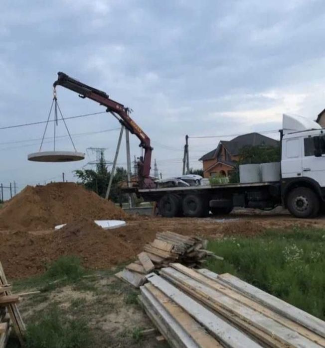 Септик для оселі | Копка котловану і підключення М500, 7.5,10,13 м3