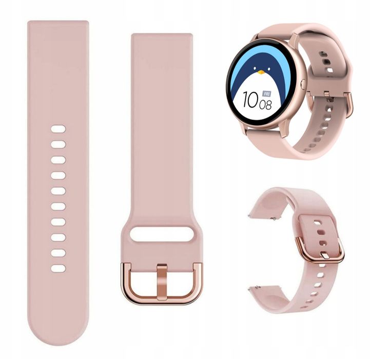 Silikonowy pasek do zegarka smartwatch 20mm
