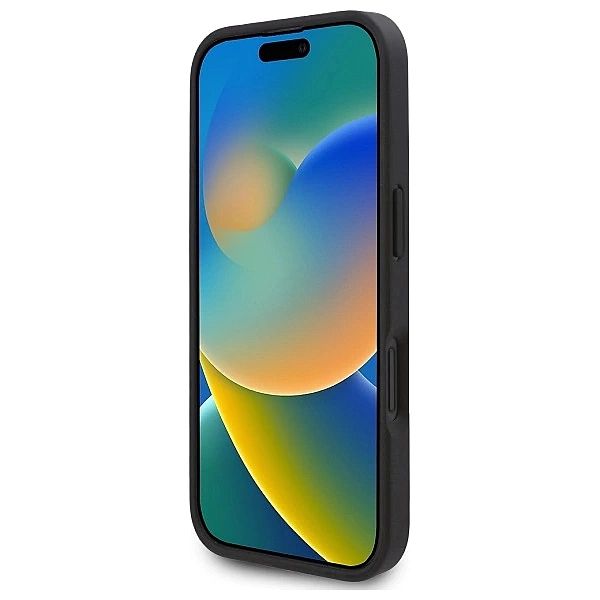 Etui Karl Lagerfeld Hot Stamp Magsafe na iPhone 16 - czarne