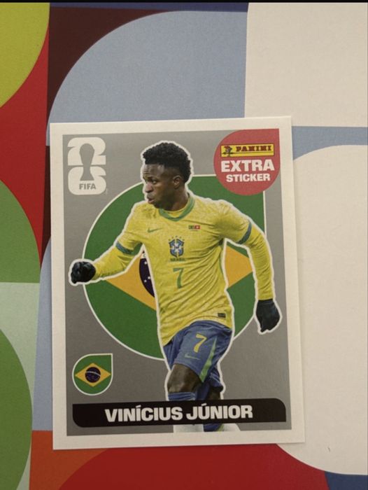 Vinicius Junior - Prata - Panini2026