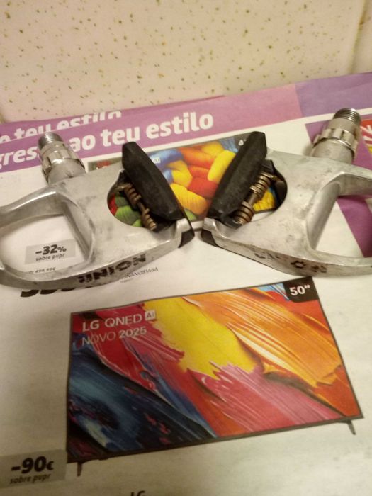 Pedais de Estrada de Encaixe