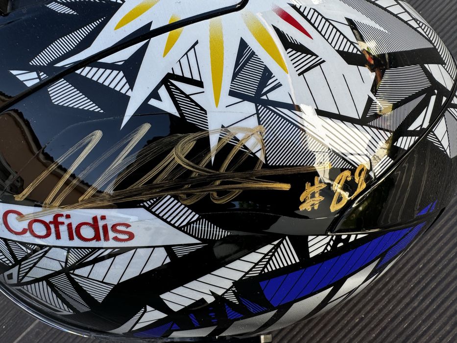 Capacete Shark - Replica Miguel Oliveira Autografado