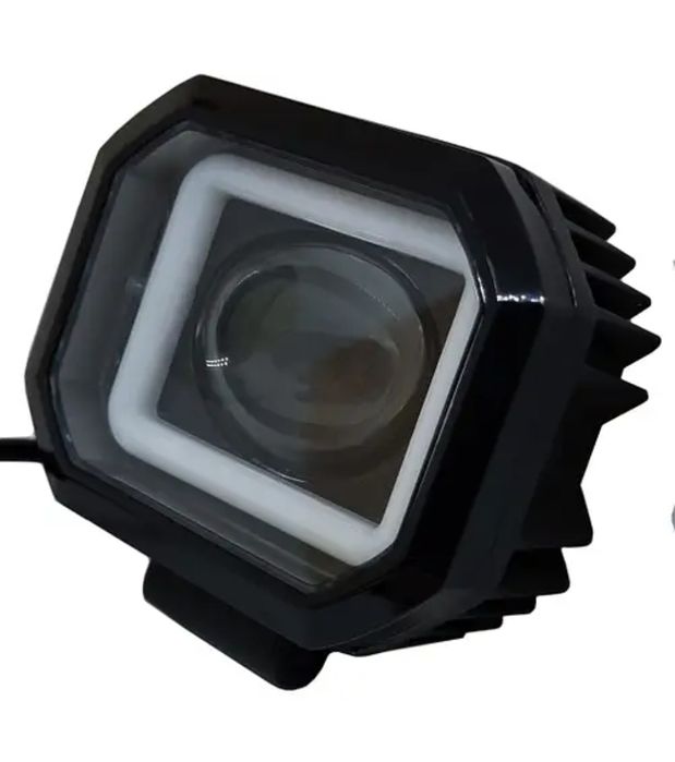 Світлодіодна двоколірна протитуманна фара Led балка 30W Білий + Жовтий