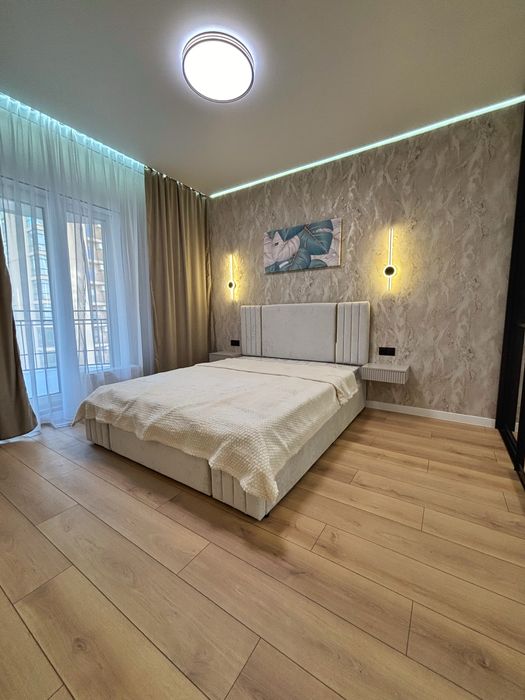 Терраса 1-комнатная квартира с ремонтом ЖК 61 Жемчужина/Краснова/Море